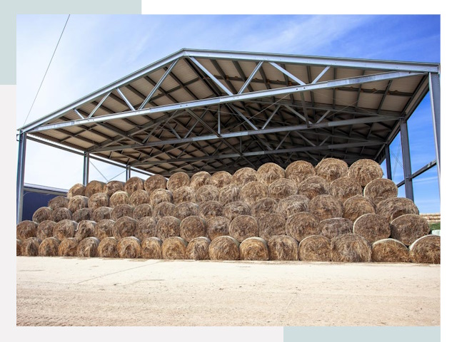 Строительство сенохранилищ в Казань от 637 руб.