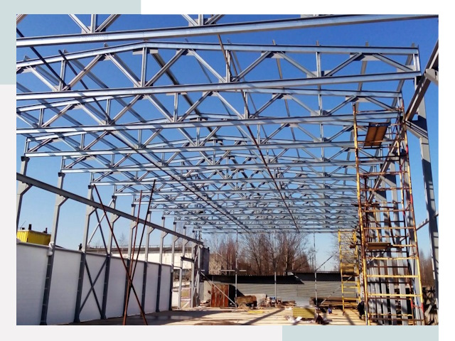 Строительство цехов в Казань от 637 руб. под ключ