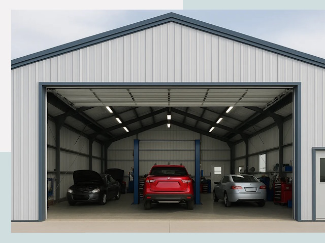 Ангары из сэндвич панелей от 637 руб. в Казань