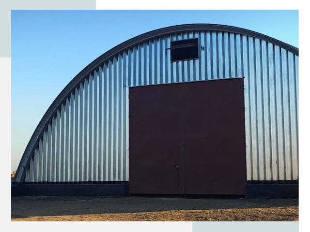 Бескаркасные ангары в Казани