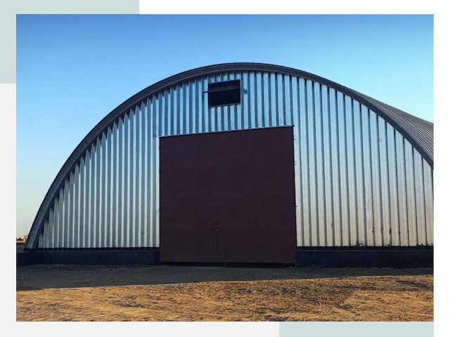 Арочные ангары в Казани