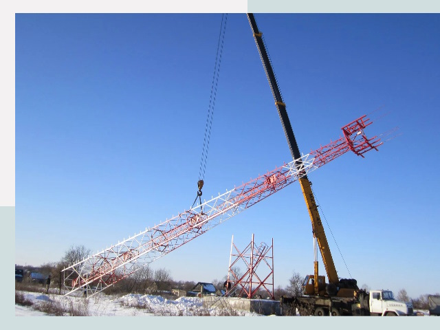 Строительство башен связи в Казани от 637 руб.