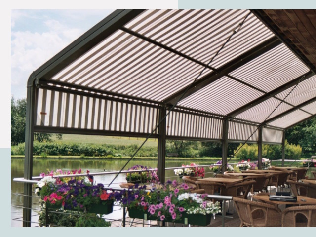 Элегантные навесы для кафе от 637 руб в Казань