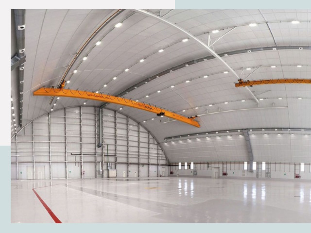 Оснащение ангаров в Казань от СтальСтрой-Кзн - цена от 637 руб.