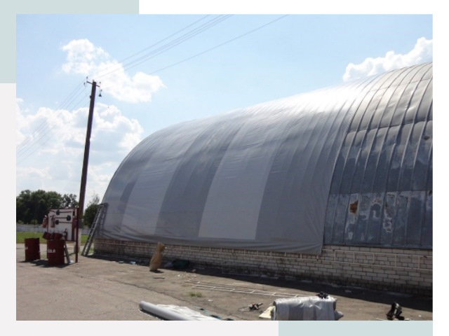 Ремонт ангаров в Казани