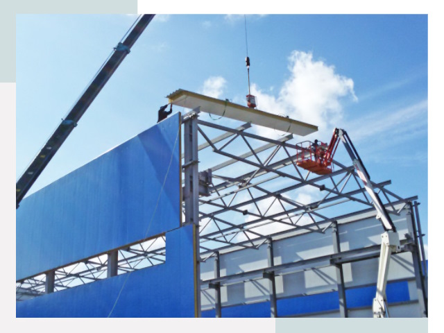 Монтаж сэндвич-панелей в Казани