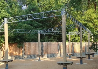 Терраса из металлоконструкций под ключ, проектирование, изготовление и монтаж от СтальСтрой-Кзн